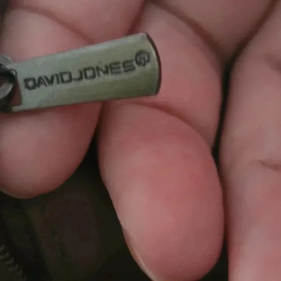 David Jones | Red Faux Leather Mini Bag City Style with  Long Removable Strap - Picture 8 of 12